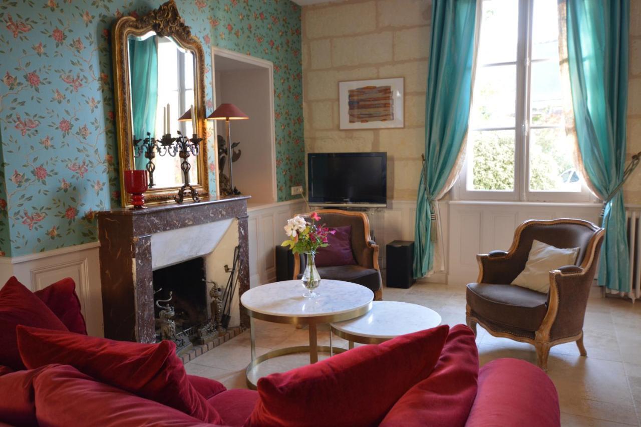 La Penesais Villa Beaumont-en-Véron Kamer foto