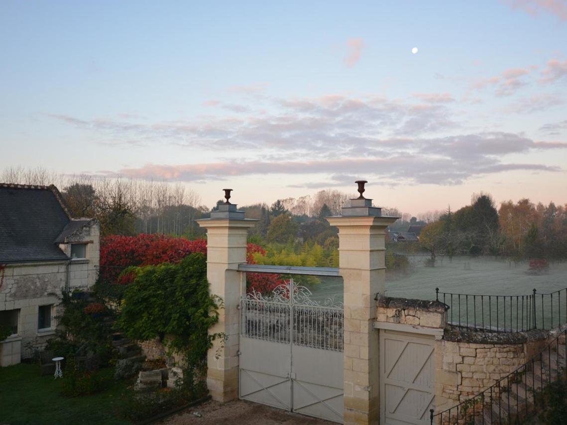 La Penesais Villa Beaumont-en-Véron Buitenkant foto