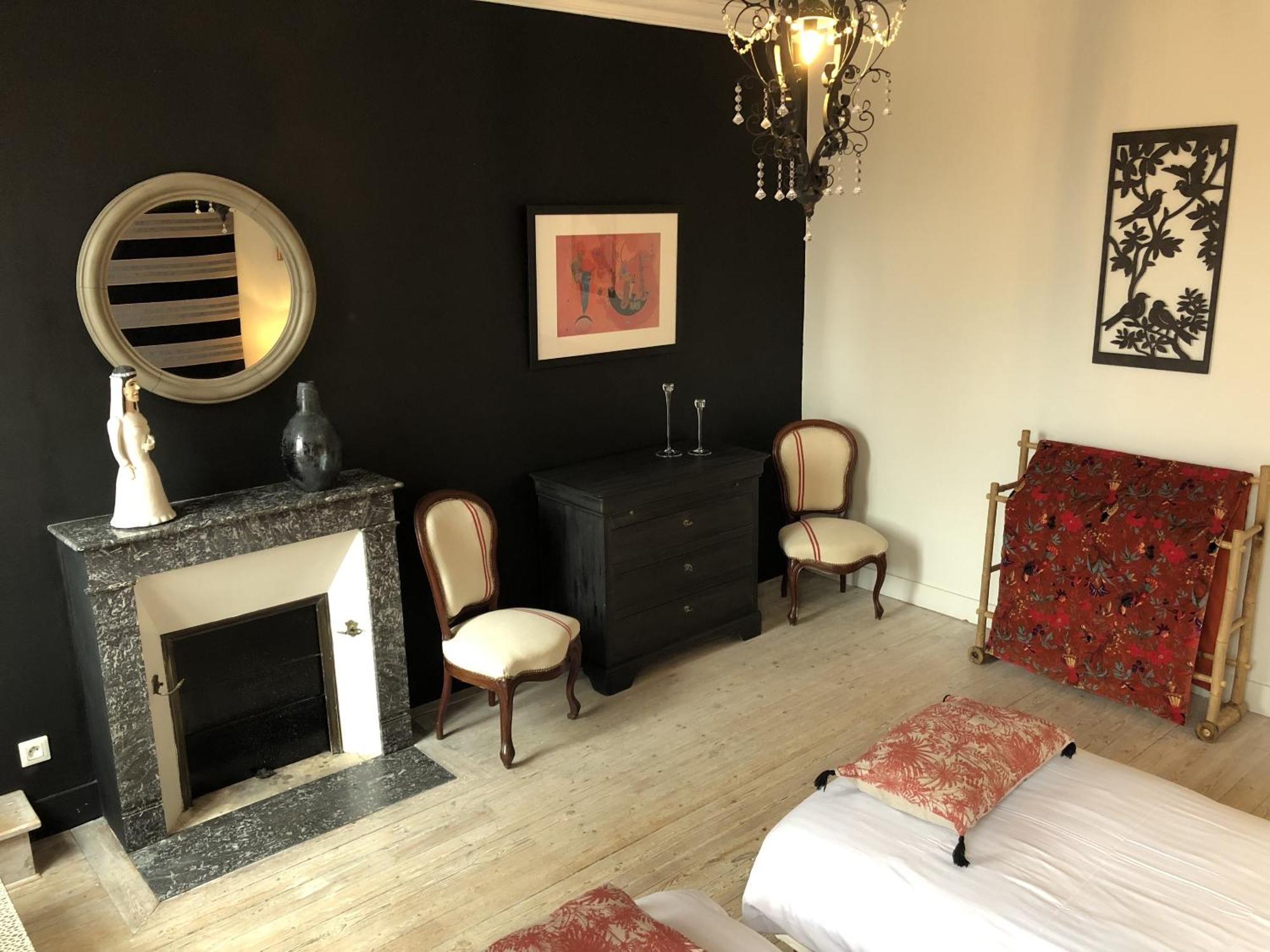 La Penesais Villa Beaumont-en-Véron Kamer foto