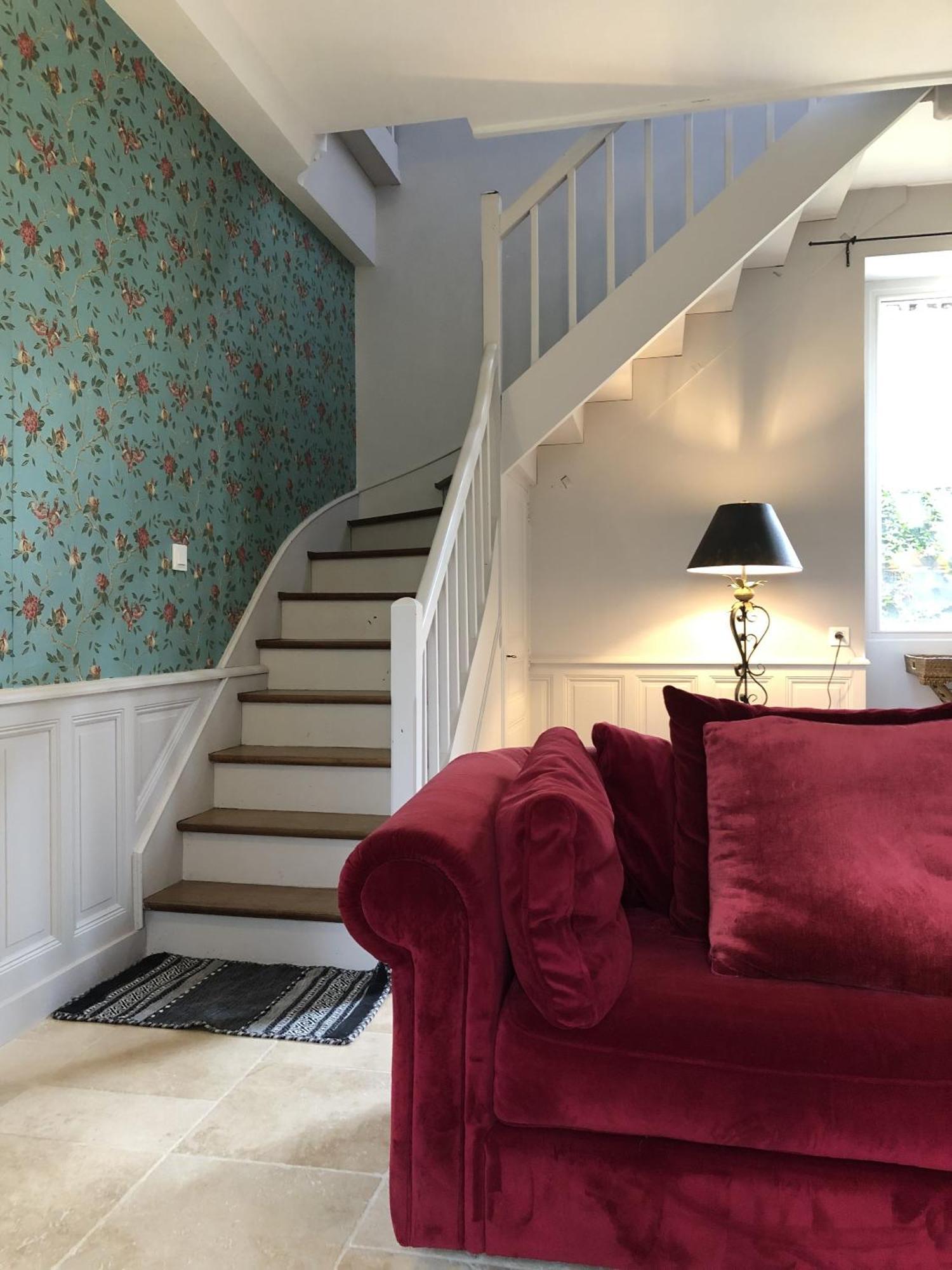 La Penesais Villa Beaumont-en-Véron Kamer foto